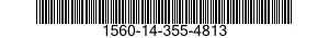 1560-14-355-4813  1560143554813 143554813