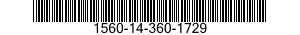 1560-14-360-1729 FORMER,AIRCRAFT 1560143601729 143601729