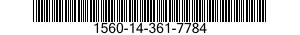 1560-14-361-7784 LEADING EDGE,AIRCRAFT 1560143617784 143617784