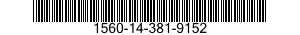 1560-14-381-9152  1560143819152 143819152