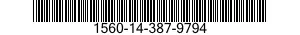 1560-14-387-9794  1560143879794 143879794
