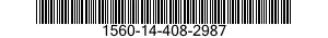 1560-14-408-2987 SUPPORT,STRUCTURAL COMPONENT,AIRCRAFT 1560144082987 144082987