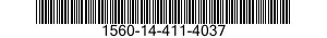 1560-14-411-4037 LOCKING PLATE,NUT AND BOLT 1560144114037 144114037
