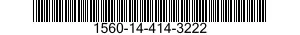 1560-14-414-3222 EXTENSION SHAFT 1560144143222 144143222