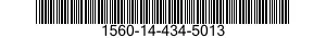 1560-14-434-5013 SUPPORT,STRUCTURAL COMPONENT,AIRCRAFT 1560144345013 144345013