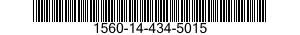 1560-14-434-5015 SUPPORT,STRUCTURAL COMPONENT,AIRCRAFT 1560144345015 144345015