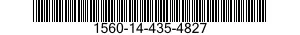 1560-14-435-4827 SUPPORT,STRUCTURAL COMPONENT,AIRCRAFT 1560144354827 144354827