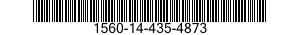 1560-14-435-4873 SUPPORT,STRUCTURAL COMPONENT,AIRCRAFT 1560144354873 144354873