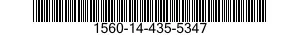 1560-14-435-5347 SUPPORT,STRUCTURAL COMPONENT,AIRCRAFT 1560144355347 144355347