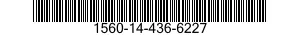 1560-14-436-6227 SUPPORT,STRUCTURAL COMPONENT,AIRCRAFT 1560144366227 144366227