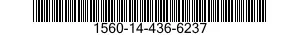 1560-14-436-6237 SUPPORT,STRUCTURAL COMPONENT,AIRCRAFT 1560144366237 144366237