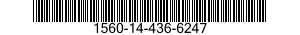 1560-14-436-6247 SUPPORT,STRUCTURAL COMPONENT,AIRCRAFT 1560144366247 144366247