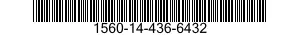 1560-14-436-6432 FORMER,AIRCRAFT 1560144366432 144366432