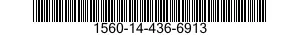1560-14-436-6913 RAIL,AIRFRAME,AIRCRAFT 1560144366913 144366913