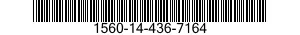 1560-14-436-7164 SUPPORT,STRUCTURAL COMPONENT,AIRCRAFT 1560144367164 144367164