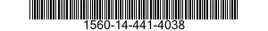 1560-14-441-4038 CHANNEL,AIRCRAFT 1560144414038 144414038