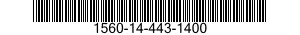 1560-14-443-1400 SUPPORT,STRUCTURAL COMPONENT,AIRCRAFT 1560144431400 144431400