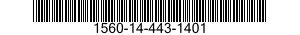 1560-14-443-1401 SUPPORT,STRUCTURAL COMPONENT,AIRCRAFT 1560144431401 144431401