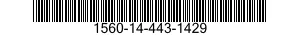 1560-14-443-1429 SUPPORT,STRUCTURAL COMPONENT,AIRCRAFT 1560144431429 144431429