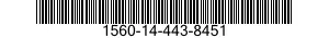 1560-14-443-8451 CHANNEL,AIRCRAFT 1560144438451 144438451