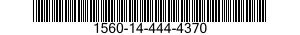 1560-14-444-4370 LEADING EDGE,AIRCRAFT 1560144444370 144444370