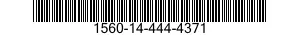 1560-14-444-4371 TRAILING EDGE,AIRCRAFT 1560144444371 144444371