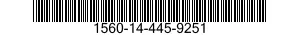 1560-14-445-9251 SUPPORT,STRUCTURAL COMPONENT,AIRCRAFT 1560144459251 144459251