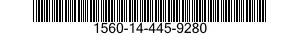1560-14-445-9280 SUPPORT,STRUCTURAL COMPONENT,AIRCRAFT 1560144459280 144459280