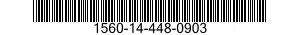 1560-14-448-0903 SUPPORT,STRUCTURAL COMPONENT,AIRCRAFT 1560144480903 144480903