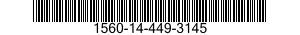 1560-14-449-3145 SUPPORT,STRUCTURAL COMPONENT,AIRCRAFT 1560144493145 144493145