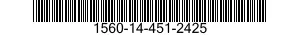 1560-14-451-2425 SUPPORT,STRUCTURAL COMPONENT,AIRCRAFT 1560144512425 144512425