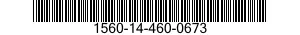 1560-14-460-0673 LEADING EDGE,AIRCRAFT 1560144600673 144600673