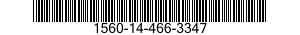 1560-14-466-3347 PATCH,STRUCTURAL COMPONENT,AIRCRAFT 1560144663347 144663347