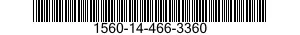 1560-14-466-3360 CHANNEL,AIRCRAFT 1560144663360 144663360