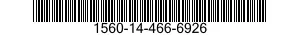 1560-14-466-6926 SKIN,AIRCRAFT 1560144666926 144666926