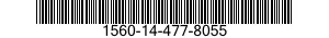 1560-14-477-8055 SUPPORT,STRUCTURAL COMPONENT,AIRCRAFT 1560144778055 144778055