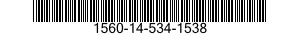 1560-14-534-1538 INSULATION,ACOUSTICAL,AIRCRAFT 1560145341538 145341538