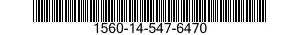 1560-14-547-6470 LEADING EDGE,AIRCRAFT 1560145476470 145476470