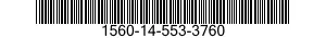1560-14-553-3760 HINGE,AIRCRAFT 1560145533760 145533760