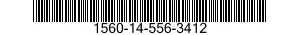 1560-14-556-3412 BULKHEAD,AIRCRAFT 1560145563412 145563412