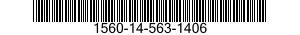 1560-14-563-1406 SUPPORT,STRUCTURAL COMPONENT,AIRCRAFT 1560145631406 145631406