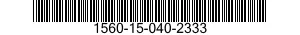 1560-15-040-2333 VITE SPECIALE 1560150402333 150402333