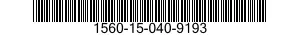1560-15-040-9193 SUPPORTO CERNIERA 1560150409193 150409193