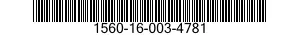 1560-16-003-4781 PATCH,STRUCTURAL COMPONENT,AIRCRAFT 1560160034781 160034781