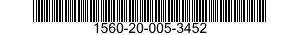 1560-20-005-3452 RUDDER,AIRCRAFT 1560200053452 200053452