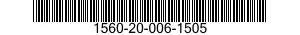 1560-20-006-1505 SUPPORT,STRUCTURAL COMPONENT,AIRCRAFT 1560200061505 200061505