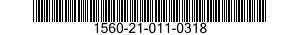 1560-21-011-0318  1560210110318 210110318