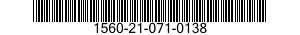 1560-21-071-0138  1560210710138 210710138
