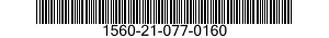 1560-21-077-0160 SHAFT ASSEMBLY 1560210770160 210770160