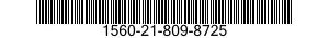 1560-21-809-8725 PLATE,STRUCTURAL,AIRCRAFT 1560218098725 218098725